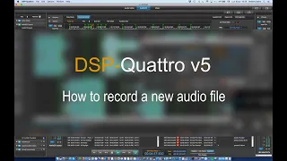 Download DSP-Quattro 5: Tutorial 03 - How to record new audio files using DSP-Quattro MP3