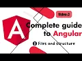 Files and structure of Angular 17 Code with Kaleem