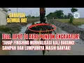 Download Lagu SAMPAH SEMUA ISINYA❗FULL LIPUT DI ATAS PONTON EXCAVATOR❗NORMALISASI KALI BAKUNG TAHAP FINISHING❗#kdm