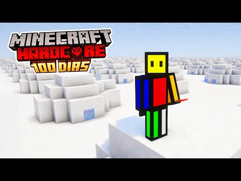 Video Thumbnail: Sobreviví 100 Días en IGLÚS INFINITOS ❄️ en Minecraft Hardcore
