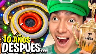 TOP 1 Slither.io... Pero 10 AÑOS después !!