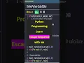 Python tutorial for beginners in hindi II What is Escape Sequence in PythonIIpython series part-10