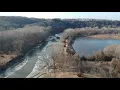 Mankato Drone Footage North Star Bridge Mount Kato Red Jacket Bridge DJI Spark