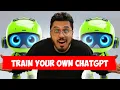 Train Your Own Custom AI Chatbot on Custom Data - CustomGPT Tutorial
