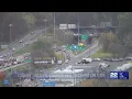 Hit-and-run crash delays traffic on I-91 in downtown Springfield