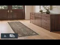 GENIMO 2x5 Hallway Runner Rug Non Slip Machine Washable Runners Low Pile