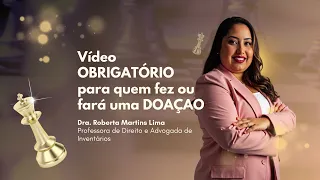 Vídeo OBRIGATÓRIO para quem fez ou fará uma DOAÇÃO para filho