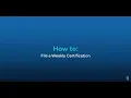 How to File a Weekly Certification