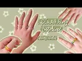 how to make beaded flower rings Seed Bead DIY tutorial studio vlog tiffany - studies