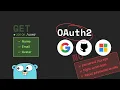 The EASY way to add OAuth in Golang Google and GitHub login OAuth2 in Golang