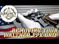 Removing your Walther PPK Grip