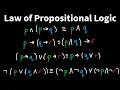 Example Proofs with Laws of Propositional Logic - Discrete Math
