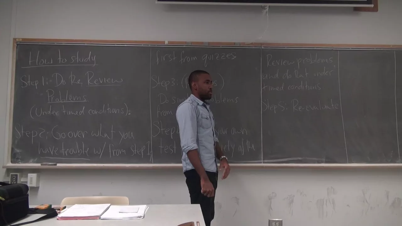 Math 205 JW Lecture 10 - Study tips; Derivatives; Second derivative and derivative formulas intro