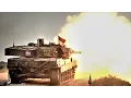 Leopard 2 M1A2 Abrams Tanks Show Off Their Fire Power