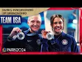 Sarah Bacon Kassidy Cook claim silver for Team USA s first medal at the Paris Olympics NBC Sports