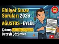 Ehliyet Sinav Sorulari 2026 Agustos - Eylul Cikmis Sorular