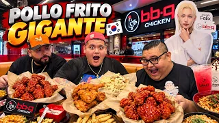PROBAMOS EL POLLO COREANO MÁS VIRAL 😱🍗 ¿VALE LA PENA?
