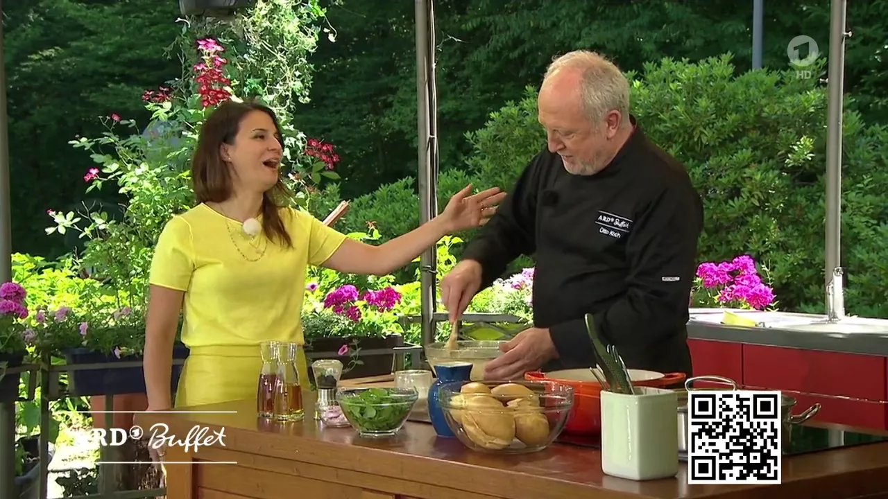 Theresas Küchenwerkstatt: Kabeljau auf Karotten-Lauch-Gemüse und Naturreis