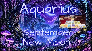 Aquarius, 🌑 September New Moon in Virgo | Reset Your Life, Reclaim Your Power & Begin Again ♍✨
