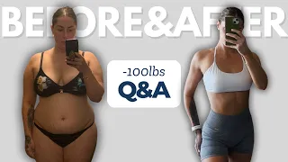 100lb WEIGHT LOSS Q&A- Loose Skin, Ozempic?, Motivation | CHRISSPY