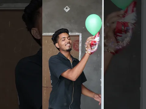 Magical Balloon 🤣 #ytshorts #funny  #shorts #Balloon #cutebaby
