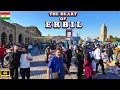 Lagu Erbil City Centre in Kurdistan, Iraq 🇹🇯 Walking Tour 2025