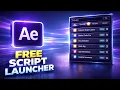 After Effects Tutorial Free Script Launcher Boost Your Motion Graphics Workflow Fast