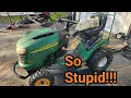John Deere L110 Gas Tank Replacement