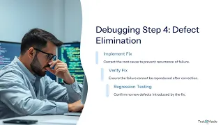 difference between testing and debugging