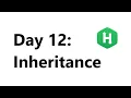 day 12 inheritance hackerrank solution in java 8 Hackerrank 30 Days Of Code