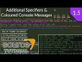 Valve Source Code 2013 Tutorial Episode 1 5 Additional Specifiers Coloured Console Messages