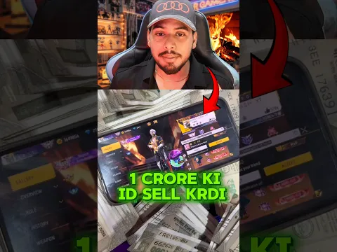 crore की free fire ID sell krdi 😱 1 crore rupees in free fire 🤯 boss ayush ff id #freefire #shorts