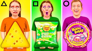 Desafío Formas Geométricas Alimentos | Trucos y Recetas Locas por PaRaRa Challenge