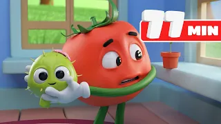 🍅 Pomidor Do‘ppi | Yangi qism | Uy Hayvoni | To‘plam | Bolalar uchun multfilm