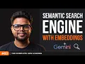 How AI Understands Meaning Build a Semantic Search Engine from Scratch Gen AI Series Ep 3