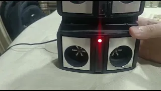 جهاز طارد الفئران والحشرات يعمل باستخدام موجات فوق صوتيه تؤثر على الجهاز العصبي للحيوان 