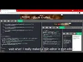so I tried to make tryit editor in tryit editor