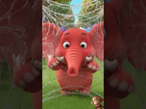 Ek Mota Hathi 🐘 | Hindi Rhymes for Kids | Kids Nursery Rhymes | NooNoo Kids  #Shorts