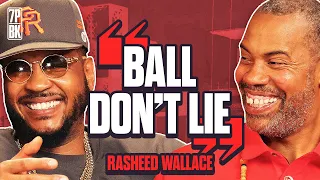 Rasheed Wallace Shares Legendary Hoop Stories Ducking MJ 1v1 Battling Shaq Kobe KnicksTape Era