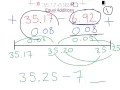 Using Equal Addition to solve Subtraction Problems