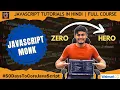 JavaScript Monk - Zero to Hero in JavaScript JavaScript Tutorial in Hindi Playlist Intro