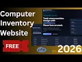 Computer Inventory Management System using PHP MySQL C Architecture Free Source Code 2026