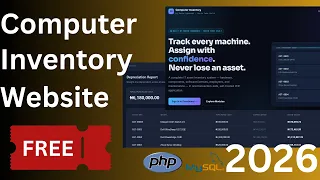 Computer Inventory Management System using PHP MySQL C Architecture Free Source Code 2026