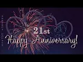 21st Wedding Anniversary Wishes