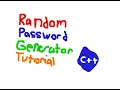 TUTORIAL How to code random password generator in C