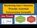 Mastering Java s Daemon Threads Essential Concurrency Concepts Java daemon thread Java Threads