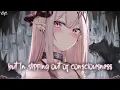 「Nightcore」 Blue Banana Peel - Mitchel Dae ♡ (Lyrics)