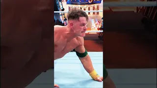 جون سينا يقلد راندي اورتن وينفذ حركة Rko عرض كراون جول Wwe Wrestling Smackdown Jhoncena Raw 