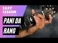 Download Lagu Pani Da Rang | Vicky Donor |  Guitar Lesson | Acoustic Guitar Tutorial for Beginners | Tabs