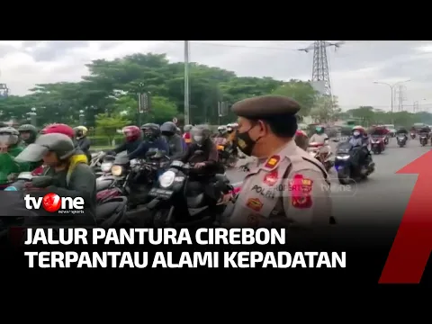 Arus Libur Nataru, Jalur Pantura Cirebon Alami Kepadatan